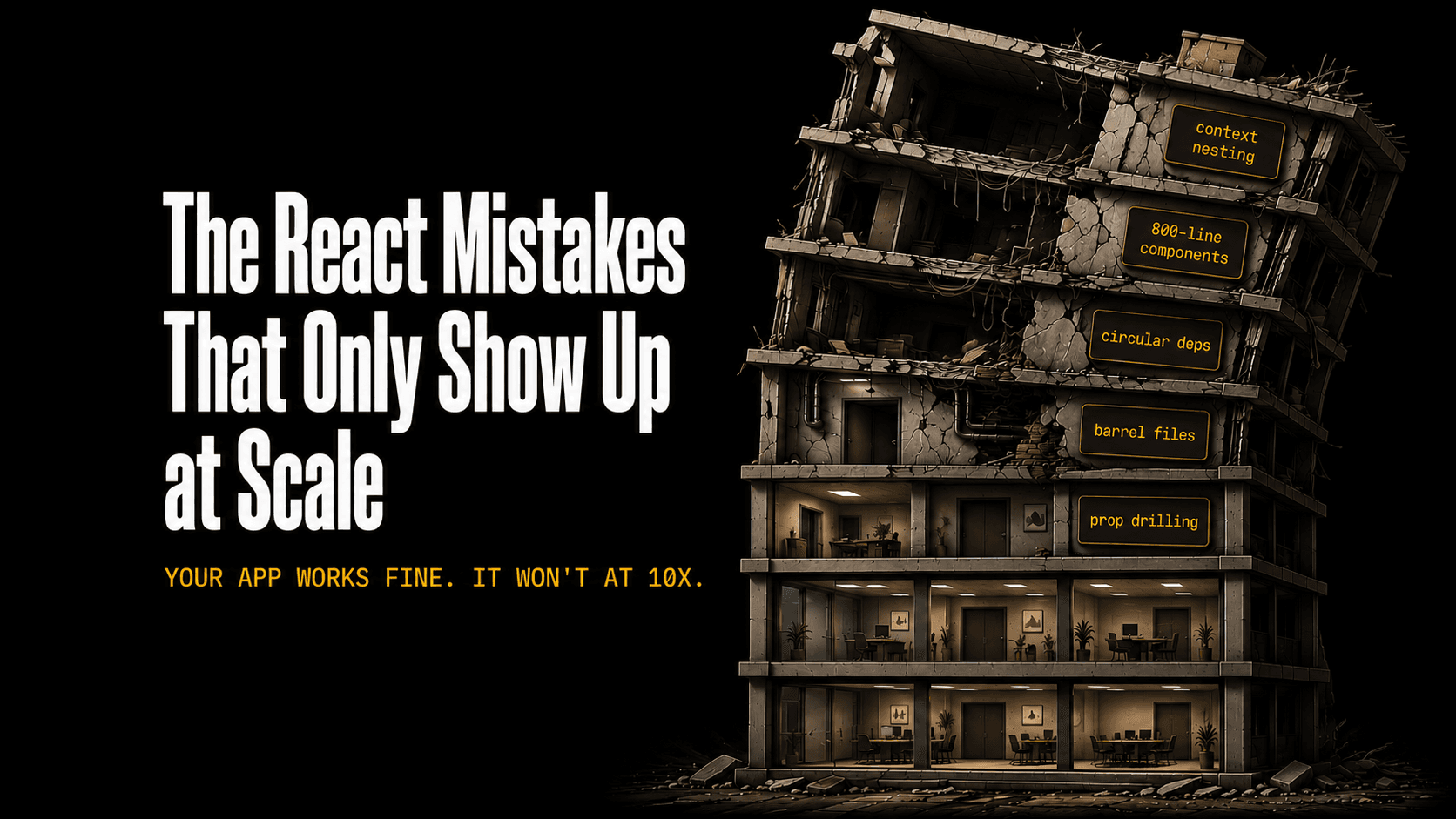 React Mistakes